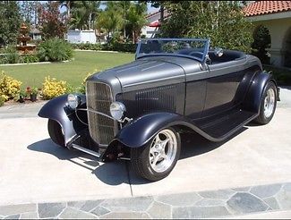 Ford : Other 1932 ford roadster pro built convertible zz 4 chevy 350 2657 miles 2 nd owner