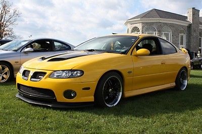 Pontiac : GTO Base Coupe 2-Door 2004 pontiac gto low miles yellow jacket automatic