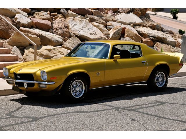 Chevrolet : Camaro 'SS' 396 LS3 1971 chevrolet camaro ss 396 ls 3 certified by jerry mcneish all s matching