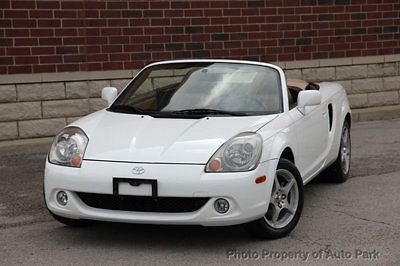 Toyota : MR2 2dr Convertible Manual 03 toyota mr 2 spyder convertible 5 speed manual leather cd player a c finance