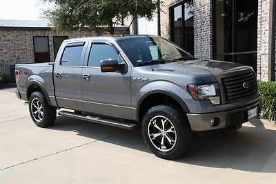Ford : F-150 SuperCrew FX4 Luxury 4x4 Sterling Gray 4WD FX4 Luxury Pkg Leather Moonroof 5.0 V8 Motorsport Wheels More!
