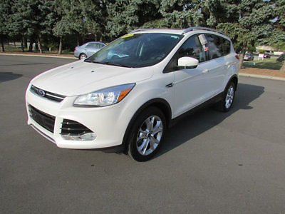 Ford : Escape 4WD 4dr Titanium 4 wd 4 dr titanium low miles suv automatic gasoline 4 cyl white