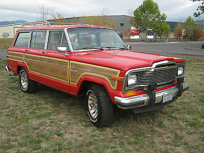 Jeep : Wagoneer Limited Sport Utility 4-Door 1985 jeep grand wagoneer limited sport utility 4 door 5.9 l