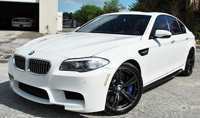 BMW : M5 4dr Sedan 2013 bmw m 5 executive package b o sound rare colors 1 florida owner