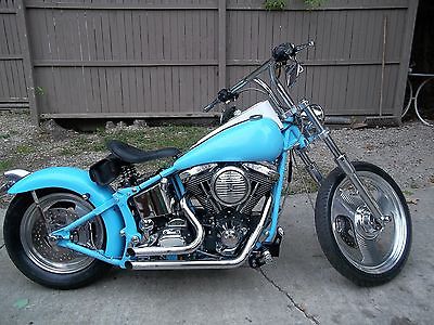 Custom Built Motorcycles : Bobber CUSTOM SOFTAIL BOBBER 1340CC 5-SPEED TRANSMISSON