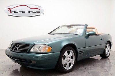 Mercedes-Benz : SL-Class SL500 Roadster SL2 Low Miles Certified 302 hp v 8 bose cd changer pwr soft top