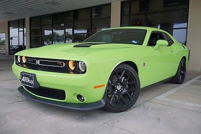 Dodge : Challenger R/T Scat Pack 15 scat pack nappa leather seats backup camera brembo brakes