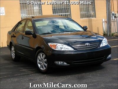 Toyota : Camry XLE 4 Clinder Low Miles 2003 Toyota Camry XLE Sedan 4-Door 2.4L 4 Cylinder Leather Moonroof