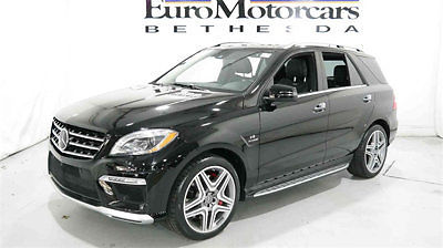 Mercedes-Benz : M-Class ML63 AMG® MERCEDES ML63 AMG BLACK PERFORMANCE P30 DISTRONIC PANO CPO CERTIFIED 14 WARRANTY