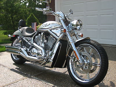 Harley-Davidson : VRSC 2003 harley davidson vrsca v rod 100 th anniversary edition motorcycle hd chrome