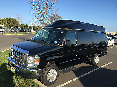 Ford : E-Series Van LIMOUSINE 2013 ford e series limousine bus shuttle van 11 passenger shuttle van perfect