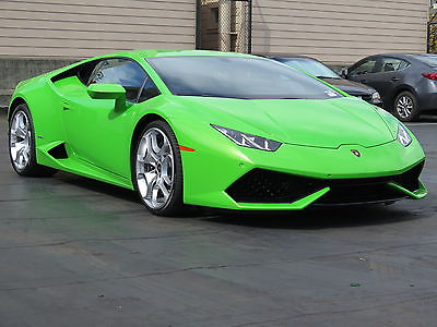 Lamborghini : Other Huracan In Verde Mantis with only 1,791 miles! 2015 lamborghini huracan verde mantis low miles