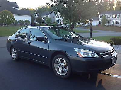 Honda : Accord EXL HONDA ACCORD 2007 EXL 4 CYL SUNROOF HEATED LEATHER SEATS ONLY 91k Miles