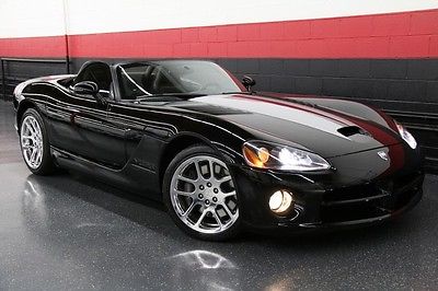 Dodge : Viper 2dr Convertible 2003 dodge viper srt 10 convertible supercharged silver stripes serviced wow