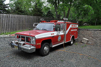 GMC : Other Base Cab & Chassis 2-Door 1987 gmc rescue 3500 base cab chassis 2 door 5.7 l 4 x 4 led cascade