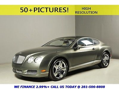 Bentley : Continental GT 2005 GT COUPE AWD SUNROOF NAV HEATSEATS W12 2005 bentley continental gt awd sunroof nav green heat seats 19 alloys xenons