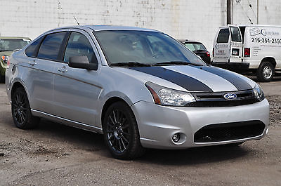 Ford : Focus SES Sedan 4-Door Only 62K Sync Bluetooth Sunroof Automatic A/C 17