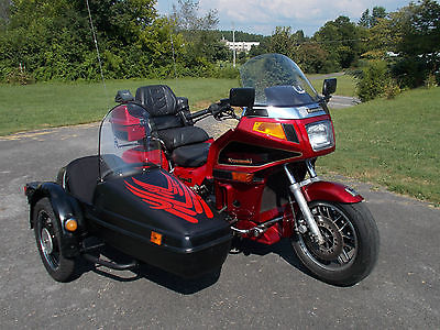 Kawasaki : Other 1997 kawasaki voyager zg 1200 xll with sidecar parts bike