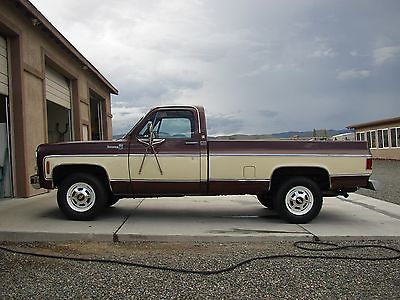 Chevrolet : C/K Pickup 3500 CAMPER SPECIAL 1979 chevy 1 ton truck