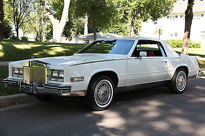 Cadillac : Eldorado Biarritz 1984 cadillac eldorado converitble 25 365 miles