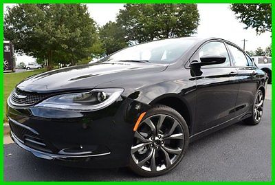 Chrysler : 200 Series S FWD $8000 OFF MSRP! 0% APR AVAILABLE! 3.6 l leather comfort group navigation pano roof black chrome wheels