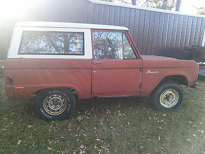 Ford : Bronco Truck Ford Bronco 4x4 Removable Top 1968