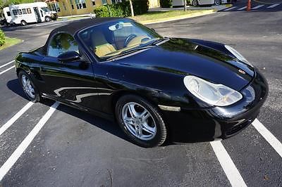Porsche : Boxster Boxster 01 porsche boxster 2.7 tiptronic new convertible top tires dof installed a