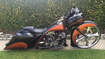 Harley-Davidson : Touring 2013 road glide custom bagger
