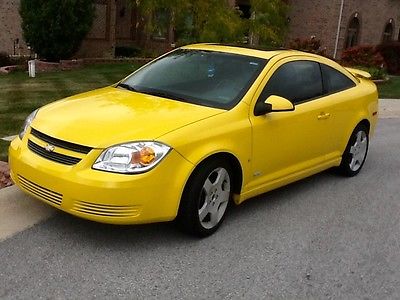 Chevrolet : Cobalt LT Coupe 2-Door 2009 chevy cobalt coupe leather auto rally yellow