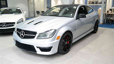 Mercedes-Benz : C-Class 2014 MERCEDES BENZ C63 AMG COUPE SILVER C63 COUPE 507 P61 KEYLESS XENONS MERCEDES AMG KEYLESS NAVIGATION LIMITED SLIP 14