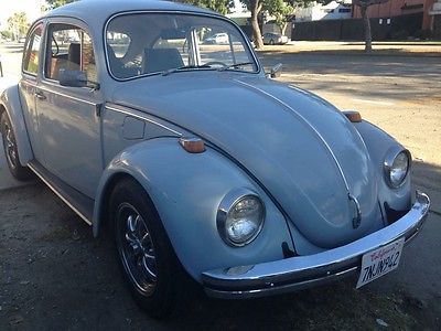 Volkswagen : Beetle - Classic Silver 1968 volkswageen beetle collectible excellent condition not restored