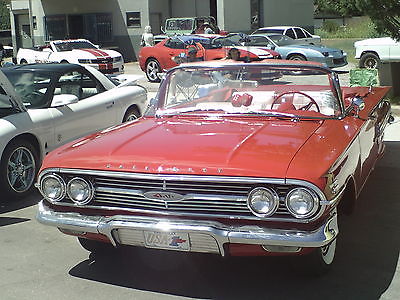 Chevrolet : Impala impala convt 60 chevy impala convt number matching