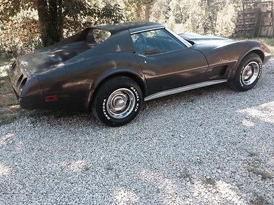 Chevrolet : Corvette 2 door coupe 1976 corvette t top stingray