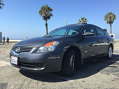 Nissan : Altima 4dr Sedan I4 eCVT 2.5 Hybrid 2007 nissan altima hybrid charcoal gray only 45 k miles