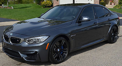 BMW : M3 Base Sedan 4-Door 2015 bmw m 3 mineral gray dct transmission 8 k miles immaculate condition