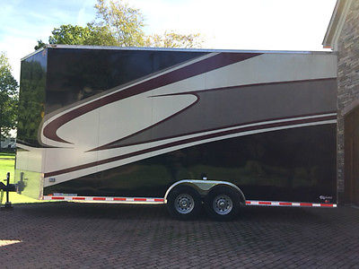 Custom Cargo Mate Trailer 2012 Black with graphics in great condition!!!