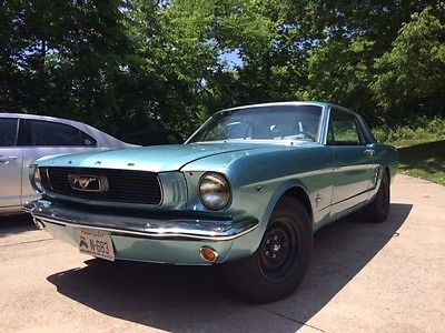 Ford : Mustang Coupe 1966 mustang coupe c code 289 4 barrel automatic
