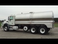 2010 Mack Granite Milk Tanker
