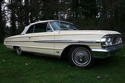 Ford : Galaxie 500XL 1964 ford galaxie 500 xl convertible excellent condition