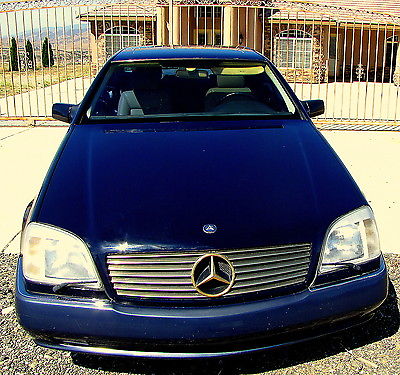 Mercedes-Benz : S-Class s600 600 coupe MERCEDES 1994 S600 600 COUPE 89K MILES CALIFORNIA CAR SERVICE RECORDS BEAUTIFUL