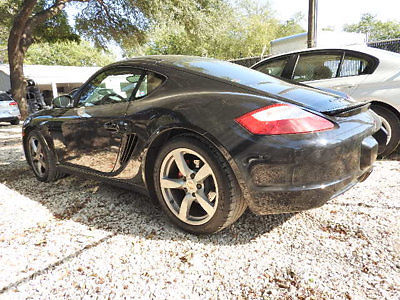 Porsche : Cayman 2dr Coupe S 2 dr coupe s low miles manual gasoline 3.4 l h 6 sfi black