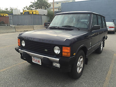 Land Rover : Range Rover County Classic Sport Utility 4-Door 1995 land rover range rover county classic sport utility 4 door 3.9 l