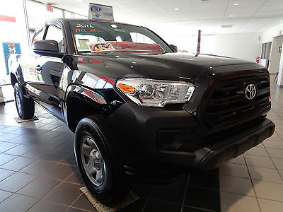 Toyota : Tacoma 2.7L 4 Cylinder 5 Speed Manual Access 4x4 Utility  New 2016 Tacoma Access Cab 4x4 6 Foot Bed Black 5 Speed Manual Camera 4WD Stick