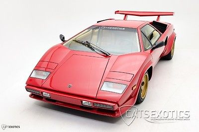 Lamborghini : Countach LP500S - Extremely Low Mileage - Recently Refurbished - Fully Serviced -