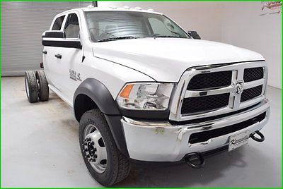 Ram : Other ST Tradesman 4x2 Crew Cab DRW Diesel Truck Chassis AISIN Transmission Dual Rear Wheels Vinyl seats 2015 RAM 4500 Chassis 4WD Pickup