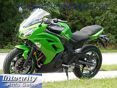 Kawasaki : Ninja 2012 kawasaki ninja 650 only 1200 miles