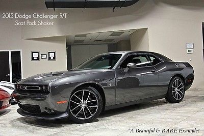 Dodge : Challenger Scat Pack 2015 dodge challenger r t scat pack shaker rear view camera factory navigation