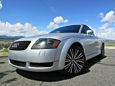 Audi : TT Base Convertible 2-Door GORGEOUS! 01 AUDI TT QUATTRO AWD CONVERTIBLE 6 SPD LOW MILES! PREM WHEELS