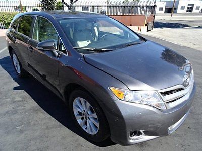 Toyota : Venza LE  2015 toyota venza le wrecked salvage repairable project priced to sell