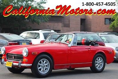 MG : Midget 1973 convertible used red